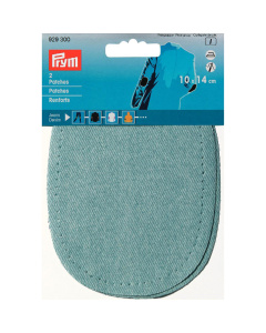 Prym 929300 Patches Jeans (opstrijkbaar) 10 x 14 cm lichtblauw - Kaart