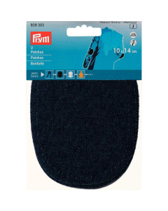 Prym 929303 Patches Jeans (opstrijkbaar) 10 x 14 cm donkerblauw - Kaart