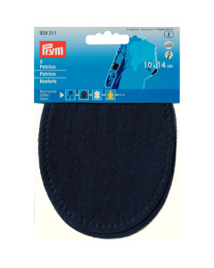 Prym 929311 Patches CO (opstrijkbaar) 10 x 14 cm marine - Kaart