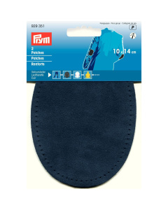 Prym 929351 Patches leder om op te naaien 10 x 14 cm marine - Kaart