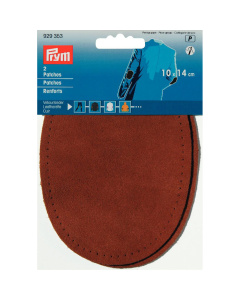 Prym 929353 Patches leder om op te naaien 10 x 14 cm camel - Kaart