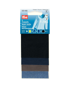Prym 929480 Verstelstuk CO (opstrijkbaar) 14 x 7 cm kleuren gesorteerd - Kaart