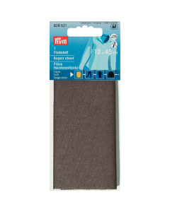 Prym 929521 Verstelstuk keper (opstrijkbaar) 12 x 45 cm grijs - Kaart