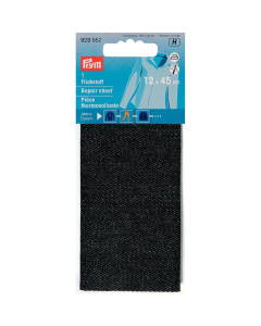 Prym 929552 Verstelstuk jeans (opstrijkbaar) 12 x 45 cm zwart - Kaart