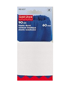 Prym 955607 Taille-elastiek 60 mm wit - Kaart