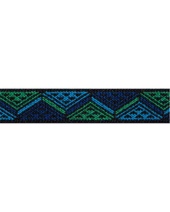 Prym 957452 Elastiek Color 25 mm driehoek blauw - Meter