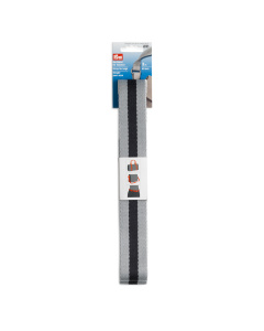 Prym 965214 Riem voor tassen 40mm grijs/blauw 3m - Kaart