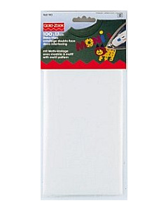 Prym 968190 Deco-Vlies met motieven 100 x 17 cm wit - Kaart