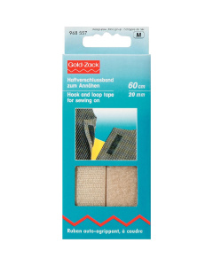 Prym 968557 Klittenbandsluiting om aan te naaien 20 mm beige - Kaart