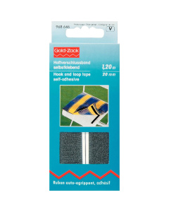 Prym 968646 Klittenbandsluiting zelfklevend 20 mm zwart - Kaart