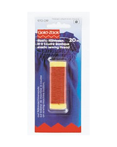 Prym 970019 Elastisch naaigaren 0,5 mm rood - Kaart