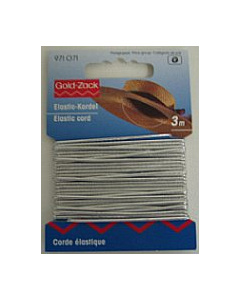 Prym 971071 Elastische koord 1,5 mm zilverkleurig - Kaart