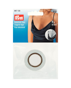 Prym 987130 Decolleté tape 25 mm transparant - Kaart