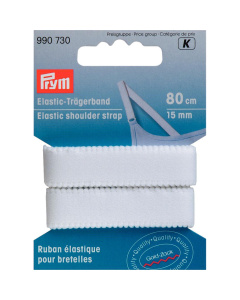 Prym 990730 Elastische schouderband 15 mm wit - Kaart