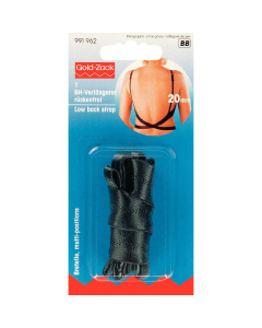 Prym 991962 BH-bretellen rugvrij 20 mm zwart - Kaart
