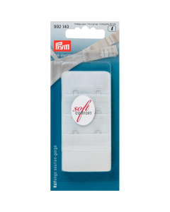 Prym 992140 BH-verlengstuk 40 mm 3 x 2 haken wit - Kaart