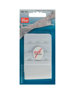 Prym 992150 BH-verlengstuk 50 mm 3 x 3 haken wit - Kaart