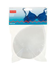 Prym 992345 BH-inlegcups maat L wit, overtrokken met 100% polyamide - Kaart