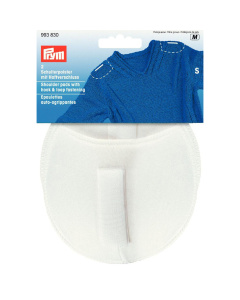 Prym 993830 Schoudervullingen met klittenband raglan S wit - Kaart