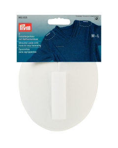 Prym 993835 Schoudervullingen met klittenband raglan M-L wit - Kaart