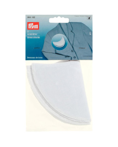 Prym 994182 Sous-bras, Gr. L, wit, 100 % katoen - Kaart