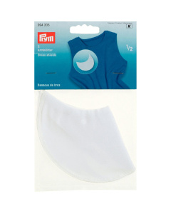 Prym 994205 Sous-bras, Gr. 1/2, wit, 100 % katoen - Kaart