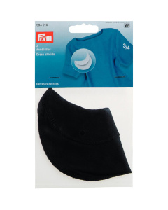 Prym 994216 Sous-bras, Gr. 3/4, zwart, 100 % katoen - Kaart