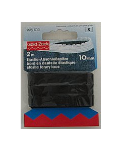 Prym 995103 Kantelastiek 10 mm zwart - Kaart