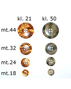 Restyle 007.4508.24 Gemeleerde blazer knopen 4 gaats 15 mm - Kleur 21
