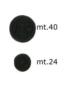 Restyle 007.708.24 Passement knopen achtersteek 24 mm - Kleur 000