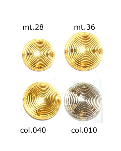 Restyle 007.80593.28 Metalen knopen achtersteek 18 mm - Kleur 040