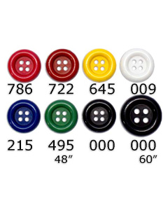 Restyle 007.80830.60 Carnaval knopen 4 gaats 38 mm - Kleur 009