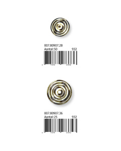 Restyle 007.80907.28 Knopen achtersteek 18 mm - Kleur 932