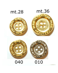 Restyle 007.81163.28 Metalen knopen 4 gaats 18 mm - Kleur 010