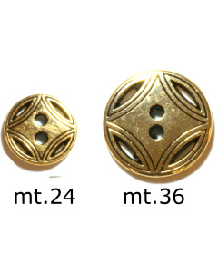 Restyle 007.81316.36 Metalen knopen 2 gaats 22 mm - Kleur 050