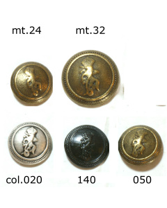 Restyle 007.81430.24 Metalen knopen achtersteek 15 mm - Kleur 050