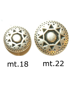 Restyle 007.81453.18 Metalen knopen achtersteek 18 mm - Kleur 020