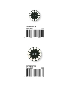 Restyle 007.81467.36 Fashion knopen 2 gaats 22 mm - Kleur 000