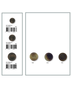 Restyle 007.82005.23 Knopen achtersteek 23 mm - Kleur 001