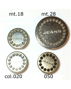 Restyle 007.82607.28 Jeans knopen achtersteek 28 mm - Kleur 020