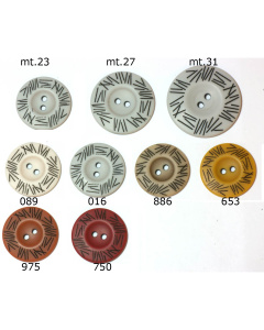Restyle 007.83269.27 Fashion knopen 2 gaats 27 mm - Kleur 016