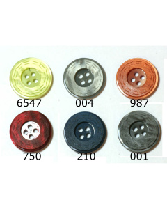 Restyle 007.83290.18 Unigekleurde knopen 4 gaats 18 mm - Kleur 001