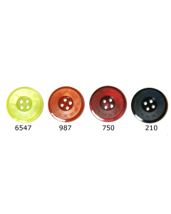 Restyle 007.83290.23 Unigekleurde knopen 4 gaats 23 mm - Kleur 6547