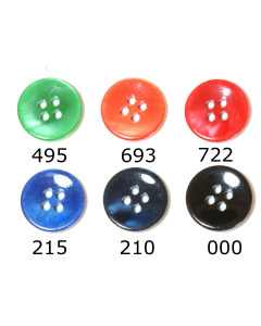Restyle 007.83294.15 Unigekleurde knopen 4 gaats 15 mm - Kleur 215