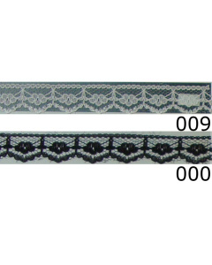 Restyle 009.4335 Nylon kant elastisch 15mm - Kleur 000