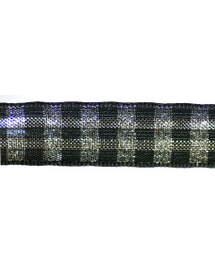 Restyle 018.9277.15 Lurex ruitlint 15 mm met draad - Kleur 000
