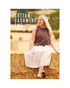 Rowan ZB334 Patronenboek 4 Projects Cotton Cashmere Engelstalig - STUK