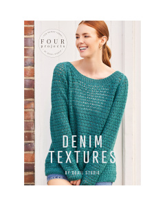 Rowan ZB355 Vertaling Nederlands patronenboek 4 Projects Denim Textures - STUK