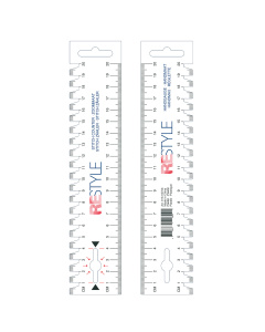 Hand en Zoommaat met centimeter indeling 20cm - STUK
