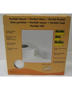 Vlieseline Perfekt Saum blindzoomband 40 mm wit strijkbaar - Meter